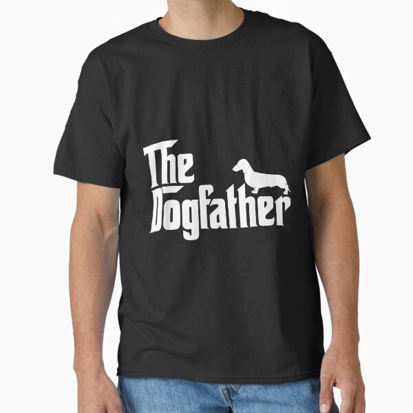 Item preview, Mens The Dogfather Dachshund  Funny Father Dog Lover designed and sold by Chloe43212.