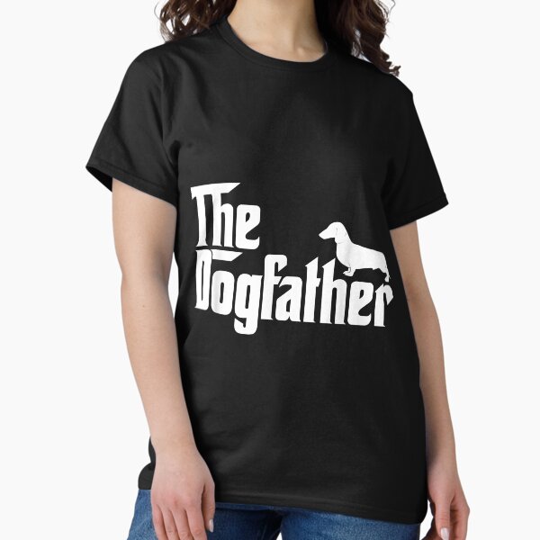 Item preview, Mens The Dogfather Dachshund  Funny Father Dog Lover designed and sold by Chloe43212.
