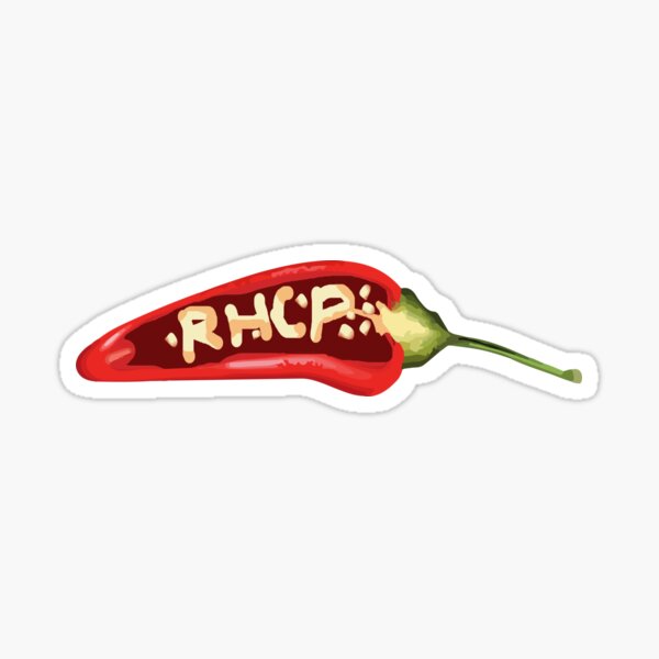 Rote Chili Sticker