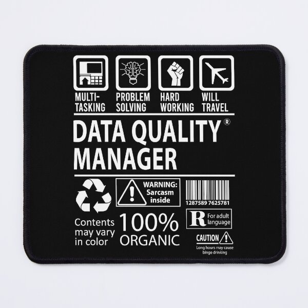 Item preview, Data Quality Manager T Shirt - MultiTasking Certified Job Gift Item Tee designed and sold by sabinacsnm.