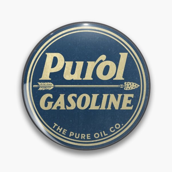 Item preview, Purol Gasoline - Distressed Grey - Vintage Logos designed and sold by Mystalope.