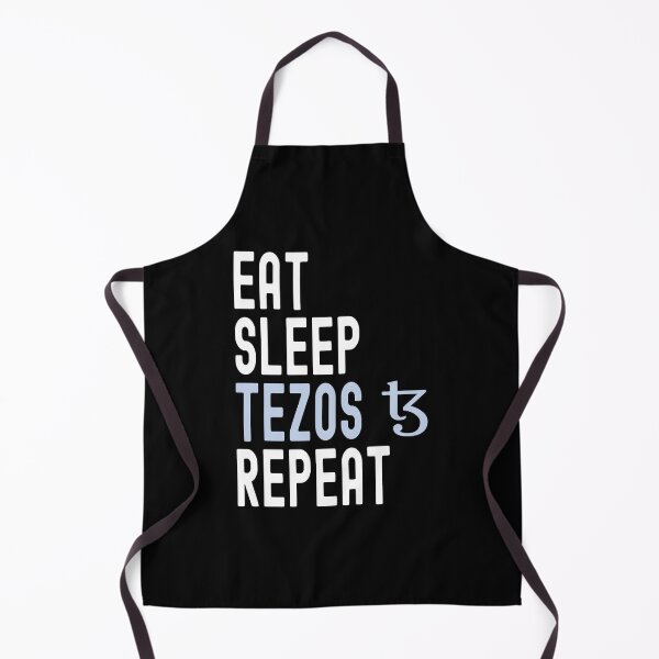 Item preview, Tezos Crypto, Tezos, Cryptocurrency, Eat Sleep, Tezos Repeat designed and sold by Cafecreative.