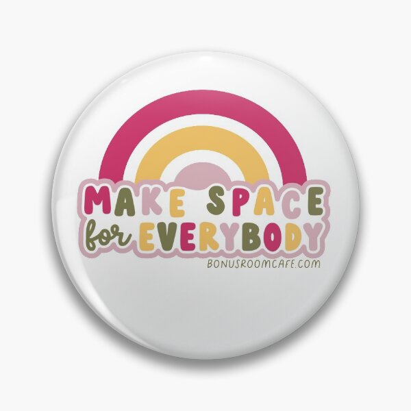 Item preview, Make Space For Everybody designed and sold by BonusRoomJen.