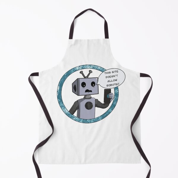 Item preview, This site doesn’t allow robots designed and sold by RickHoggArt.