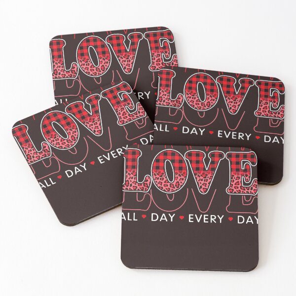 Item preview, Love All Day Every Day Valentine's Day Love Couples Matching  designed and sold by Valentine2283.