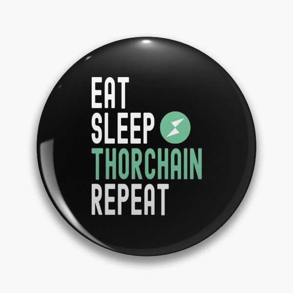 Item preview, Thorchain Crypto, Thorchain, Cryptocurrency, Eat Sleep, Thorchain Repeat designed and sold by Cafecreative.