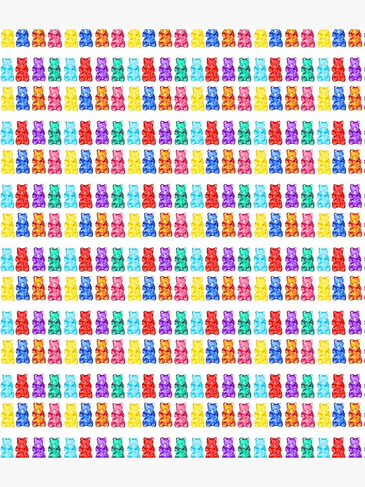 Discover Rainbow gummy bears Backpack