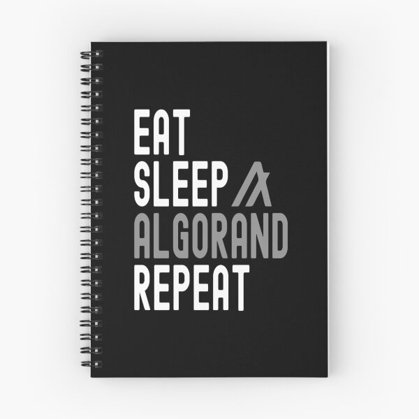 Item preview, Algorand Crypto, Algorand, Cryptocurrency, Eat Sleep, Algorand, Repeat designed and sold by Cafecreative.