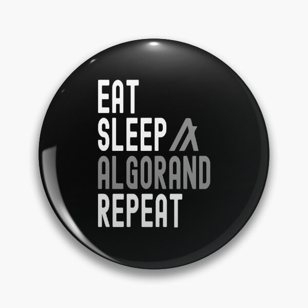 Item preview, Algorand Crypto, Algorand, Cryptocurrency, Eat Sleep, Algorand, Repeat designed and sold by Cafecreative.