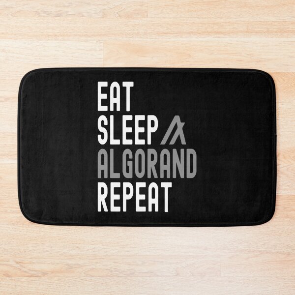 Item preview, Algorand Crypto, Algorand, Cryptocurrency, Eat Sleep, Algorand, Repeat designed and sold by Cafecreative.