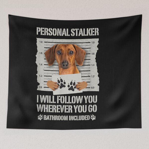 Aperçu de l'œuvre Personal Stalker Dog Dachshund créée et vendue par Chloe43212.