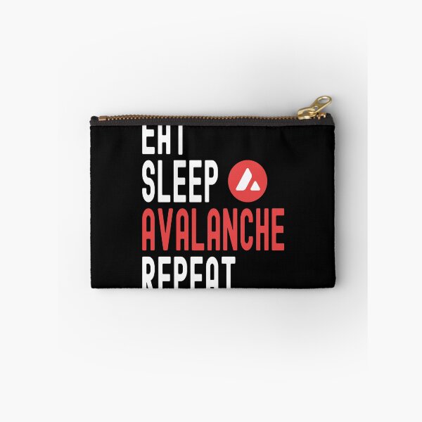 Item preview, Avalanche Crypto, Avalanche, Cryptocurrency, Eat Sleep, Avalanche, Repeat designed and sold by Cafecreative.