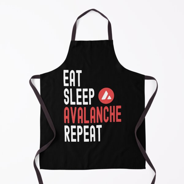Item preview, Avalanche Crypto, Avalanche, Cryptocurrency, Eat Sleep, Avalanche, Repeat designed and sold by Cafecreative.
