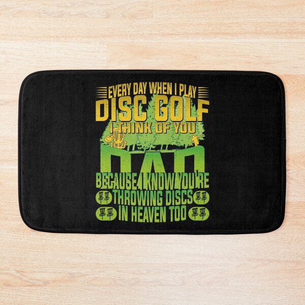 Item preview, Memorial For Dad Vintage Disc Golf Distressed Frisbee golf designed and sold by YAHIA-14.