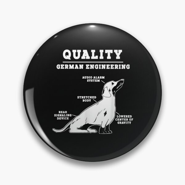Item preview, Quality German Engineering - Funny Dachshund Dog designed and sold by Chloe43212.