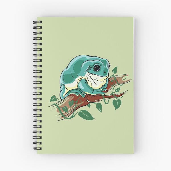 Item preview, White's Tree Frog pet. Illustration for amphibian lovers designed and sold by martodesign.