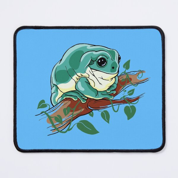 Item preview, White's Tree Frog pet. Illustration for amphibian lovers designed and sold by martodesign.