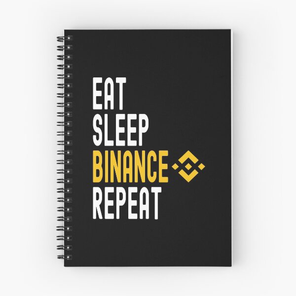 Item preview, Binance Crypto, Binance, Cryptocurrency, Eat Sleep, Binance Repeat designed and sold by Cafecreative.
