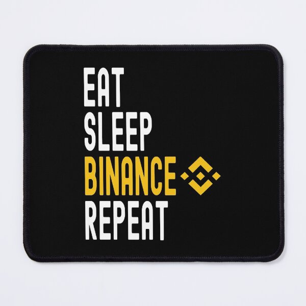 Item preview, Binance Crypto, Binance, Cryptocurrency, Eat Sleep, Binance Repeat designed and sold by Cafecreative.
