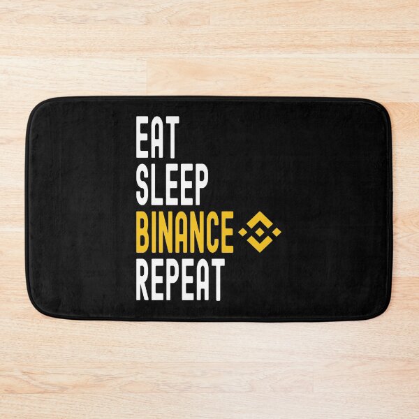 Item preview, Binance Crypto, Binance, Cryptocurrency, Eat Sleep, Binance Repeat designed and sold by Cafecreative.