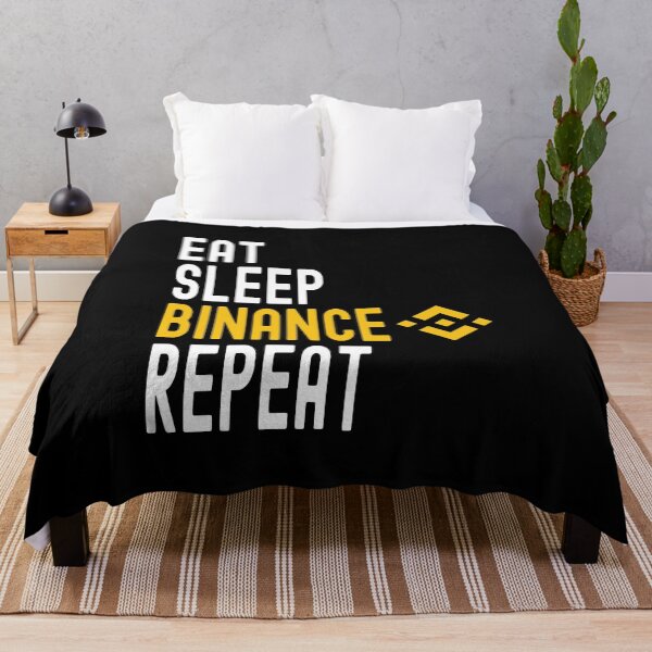 Item preview, Binance Crypto, Binance, Cryptocurrency, Eat Sleep, Binance Repeat designed and sold by Cafecreative.