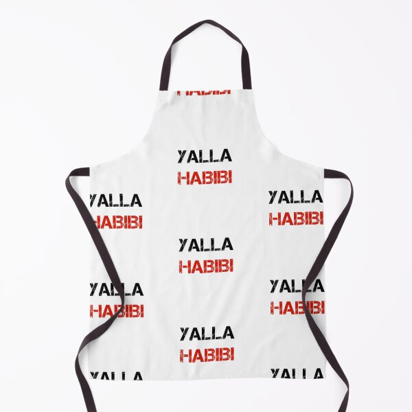 Aperçu de l'œuvre Yalla Habibi Arab Quote Let's Go My Dear - Arabe Dire Citation Arabe créée et vendue par CuddleStore.
