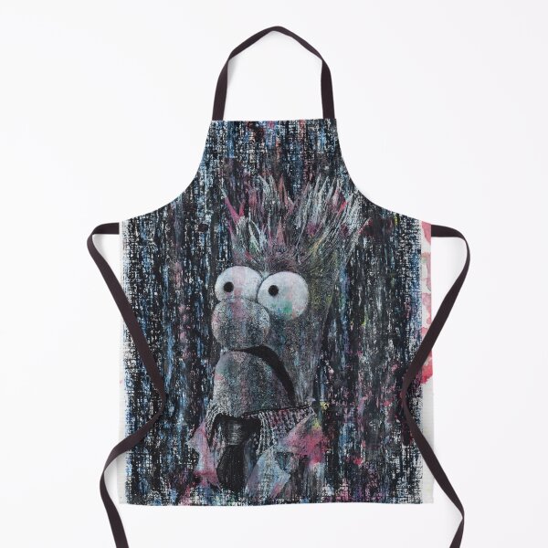 Item preview, Beaker - Hand Drawn Oil and Ink Portrait designed and sold by HRHildebrand.