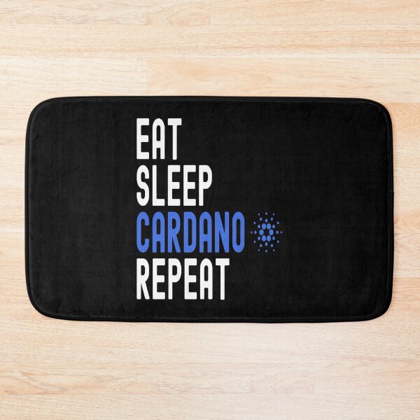 Item preview, Cardano Crypto, Cardano, Cryptocurrency, Eat Sleep, Cardano Repeat designed and sold by Cafecreative.