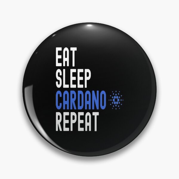 Artikelvorschau, Cardano Crypto, Cardano, Kryptowährung, Eat Sleep, Cardano Repeat entworfen und verkauft von Cafecreative.
