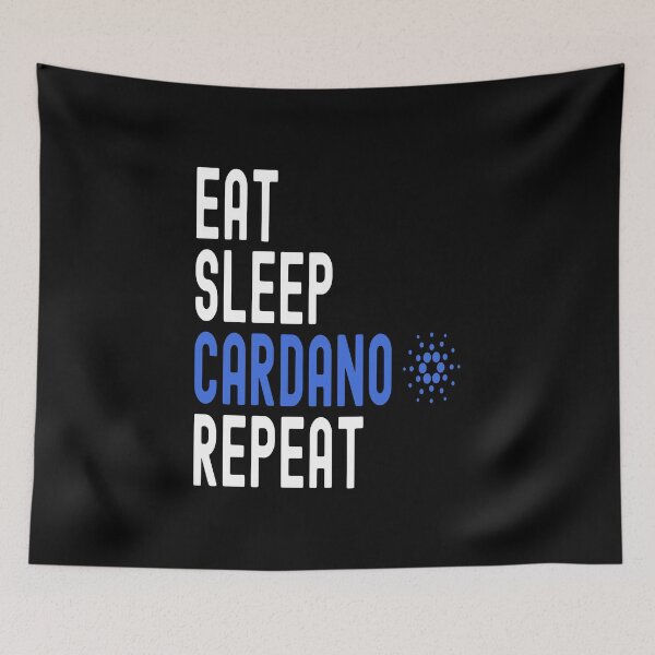 Item preview, Cardano Crypto, Cardano, Cryptocurrency, Eat Sleep, Cardano Repeat designed and sold by Cafecreative.