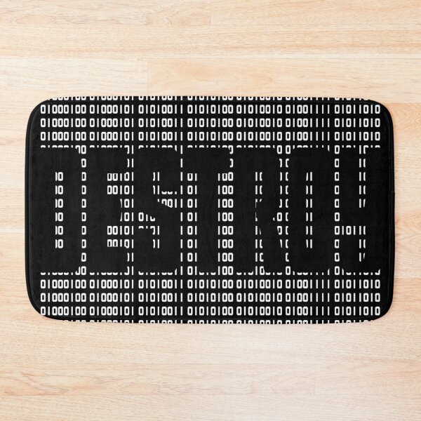 Artikelvorschau, ZERSTÖREN - BINÄRER CODE. ASCII. WEISS entworfen und verkauft von 5hertz.