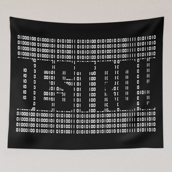 Item preview, DESTROY - BINARY CODE.  ASCII. WHITE designed and sold by 5hertz.