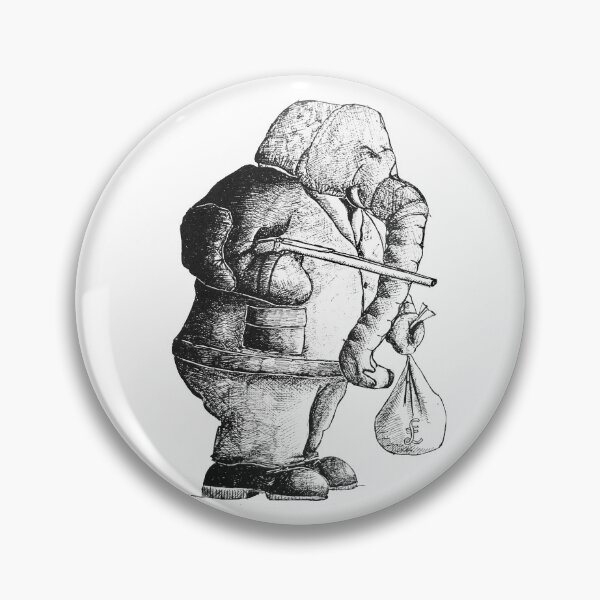 Item preview, Elephant Armed Robber designed and sold by davidgoble.