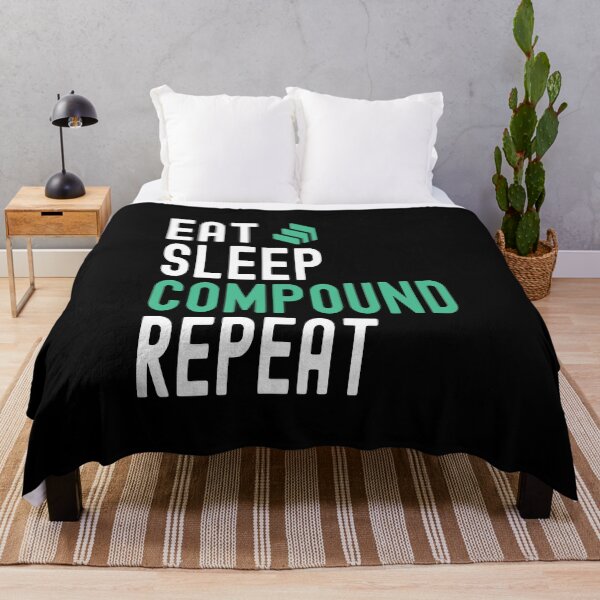 Item preview, Compound Crypto, Compound, Cryptocurrency, Eat Sleep, Compound Repeat designed and sold by Cafecreative.