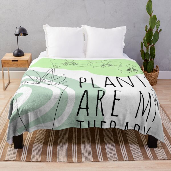 Item preview, plants are my therapy designed and sold by naturehikers.