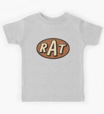 RAT - weathered/distressed Kids Tee