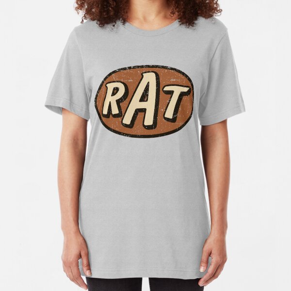 RAT - weathered/distressed Slim Fit T-Shirt