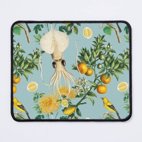 Item preview, Squid & Lemons Botanical designed and sold by Trish Dish.