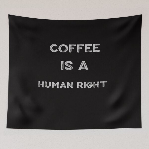 Item preview, Coffee is a human right Travel Mugs, funny coffee mug for valentine day 2022 designed and sold by MORADRIF.