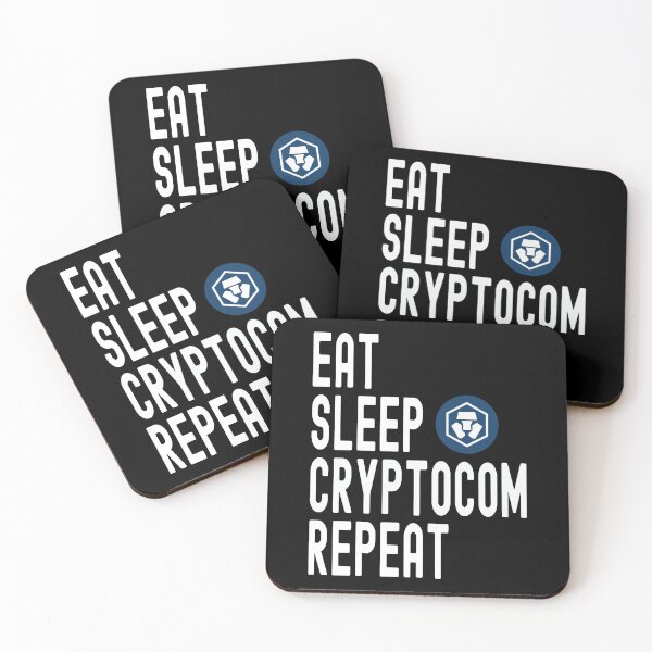 Item preview, Crypto,com Crypto, Cryptocom, Cryptocurrency, Eat Sleep, Cryptocom Repeat designed and sold by Cafecreative.