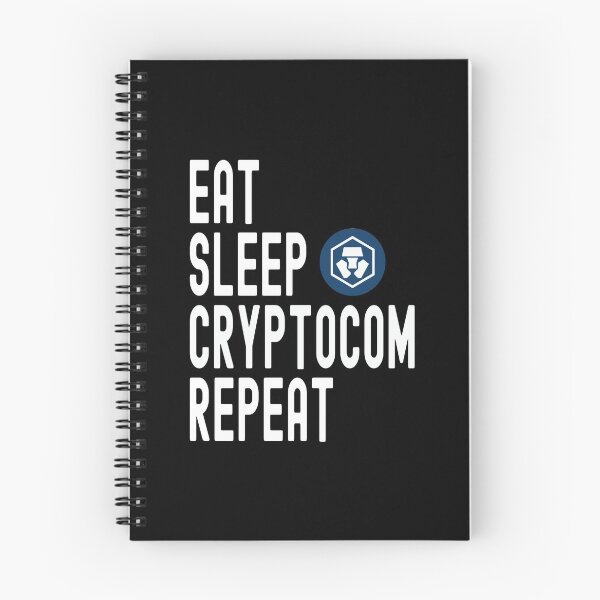 Item preview, Crypto,com Crypto, Cryptocom, Cryptocurrency, Eat Sleep, Cryptocom Repeat designed and sold by Cafecreative.