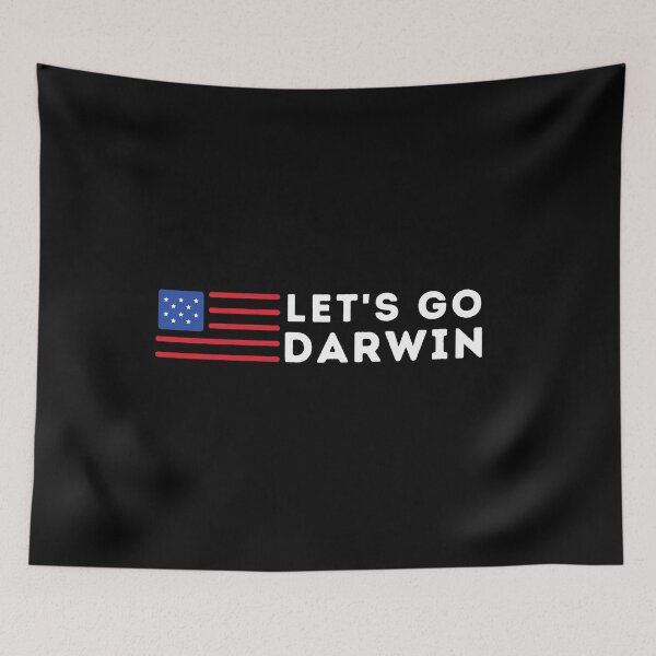 Artikelvorschau, Lets Go Darwin Lustiges sarkastisches Frauen-Männer Let's Go Darwin T-Shirt entworfen und verkauft von bushra-tees.