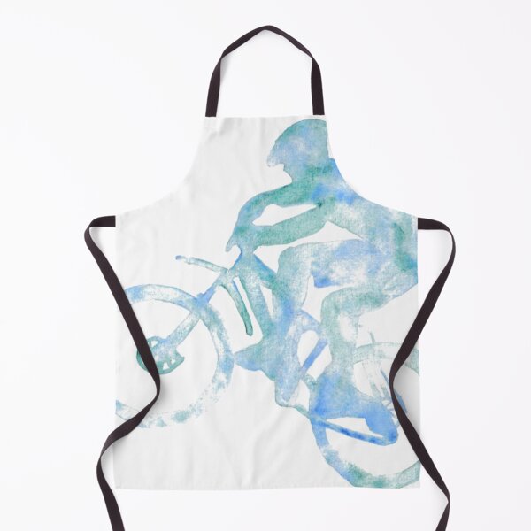 Item preview, Biker watercolor designed and sold by ebullitioncrea.