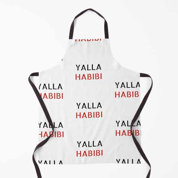 Aperçu de l'œuvre Yalla Habibi Arab Quote Let's Go My Dear - Arabe Dire Citation Arabe créée et vendue par CuddleStore.
