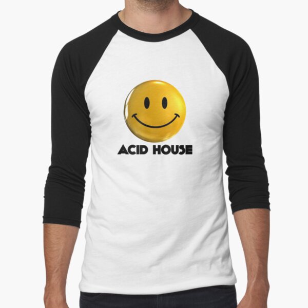 Acid Smiley Festival de musique Retro T-Shirt