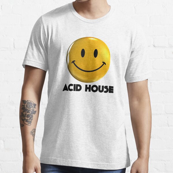 "Acid House Smiley" Tshirt for Sale by RudieSeventyOne Redbubble