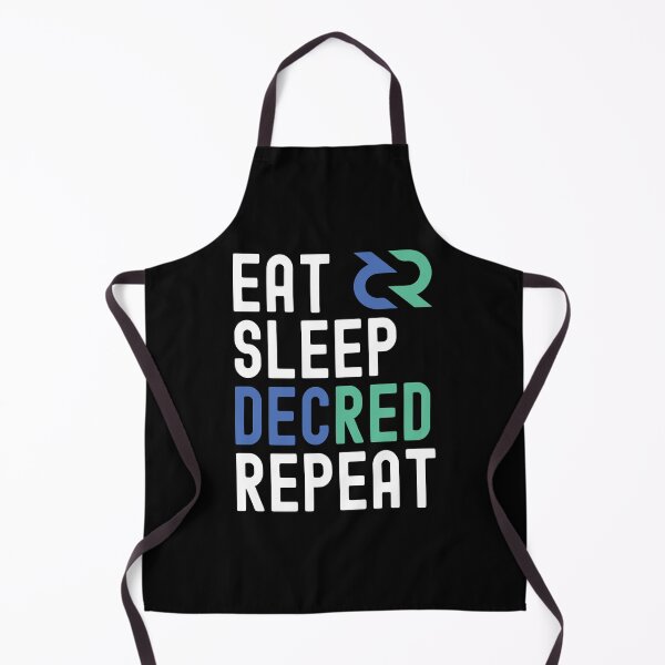 Item preview, Decred Crypto, Decred, Cryptocurrency, Eat Sleep, Decred Repeat designed and sold by Cafecreative.