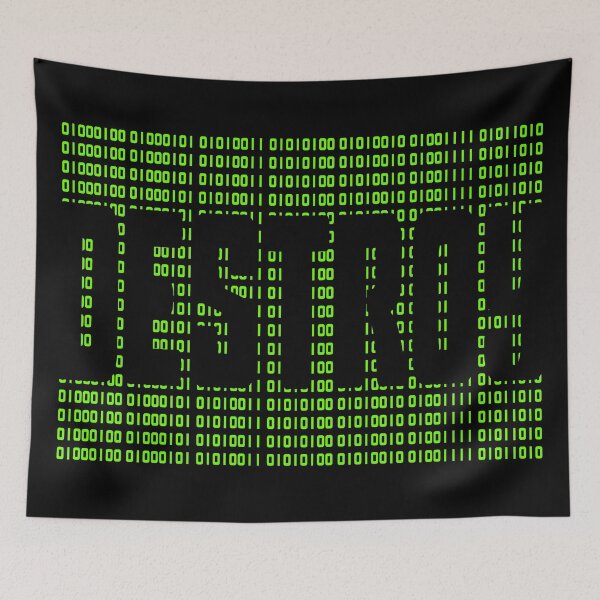Item preview, DESTROY - BINARY CODE.  ASCII. GREEN designed and sold by 5hertz.