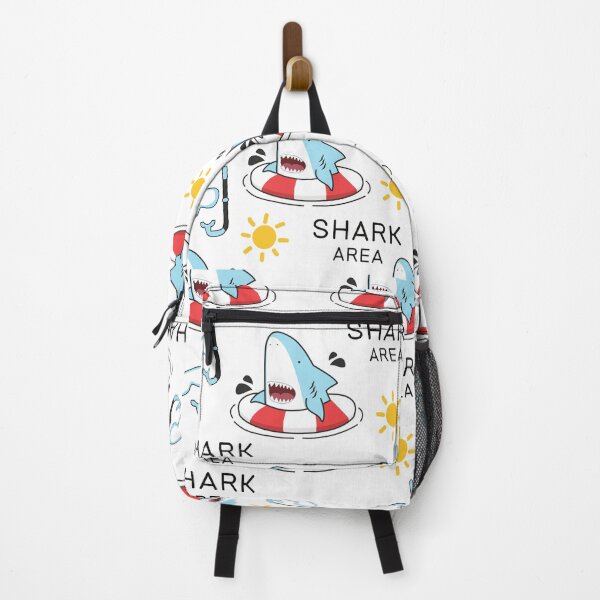 Item preview, Shark Area Cartoon Style designed and sold by Serotonin4u.