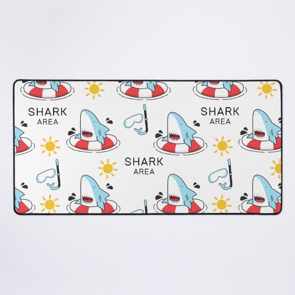 Item preview, Shark Area Cartoon Style designed and sold by Serotonin4u.